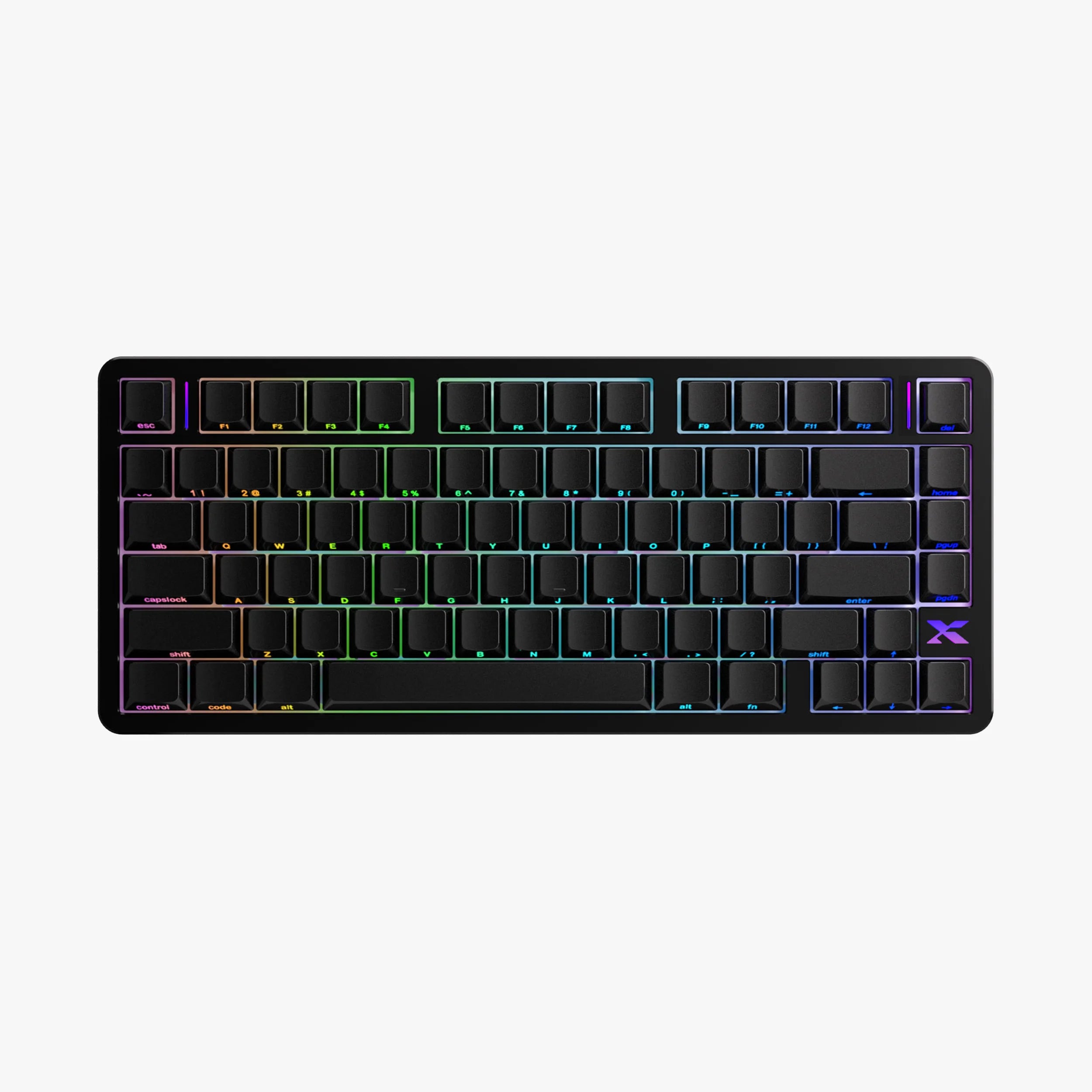 XVX L75 Air Low Profile Wireless RGB Mechanical Keyboard with IMD-TECH Keycaps Ultra Thin Body Backlit Light Transmission
