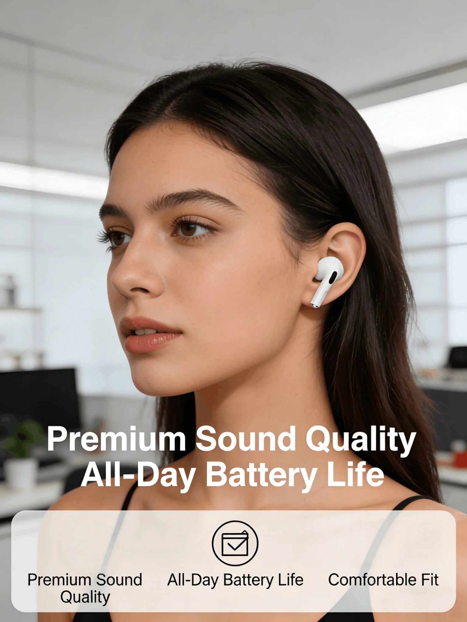 Air Pro Wireless Earphone Bluetooth Headsets Noise Cancellation Wireless Charging TWS Earbuds Stereo TWS Headset HiFi Earbuds