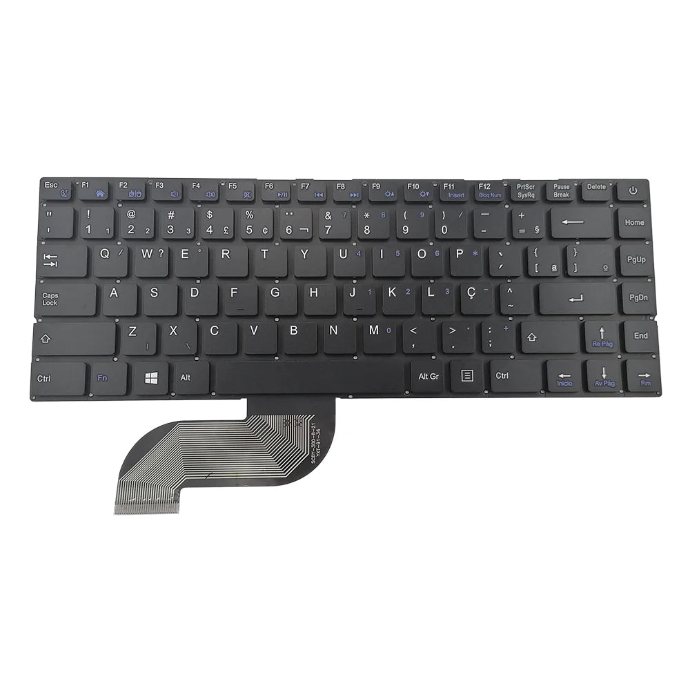 US SP LA PT-BR Keyboard For Atvio W1415a Laptop Mb30011007 Yj-9...