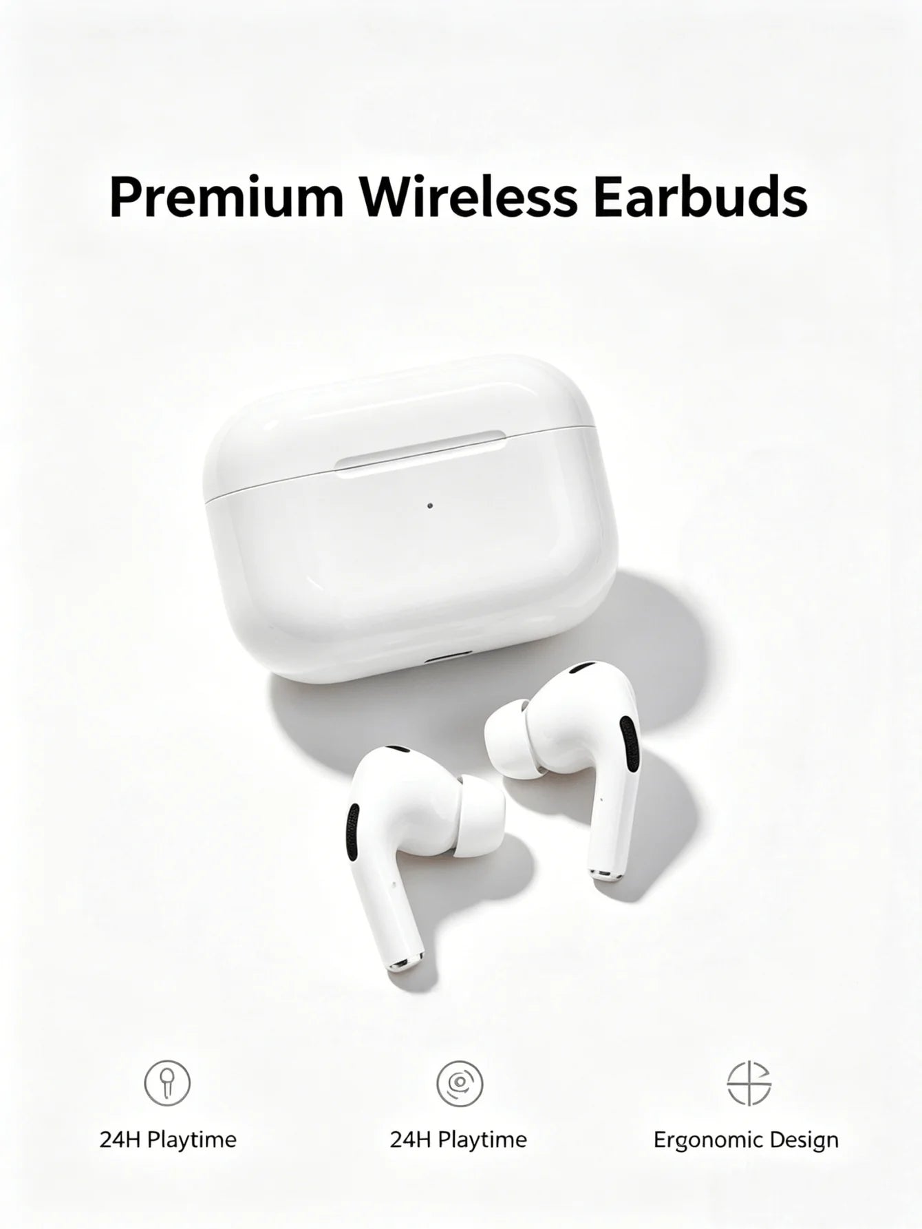 Air Pro Wireless Earphone Bluetooth Headsets Noise Cancellation Wireless Charging TWS Earbuds Stereo TWS Headset HiFi Earbuds