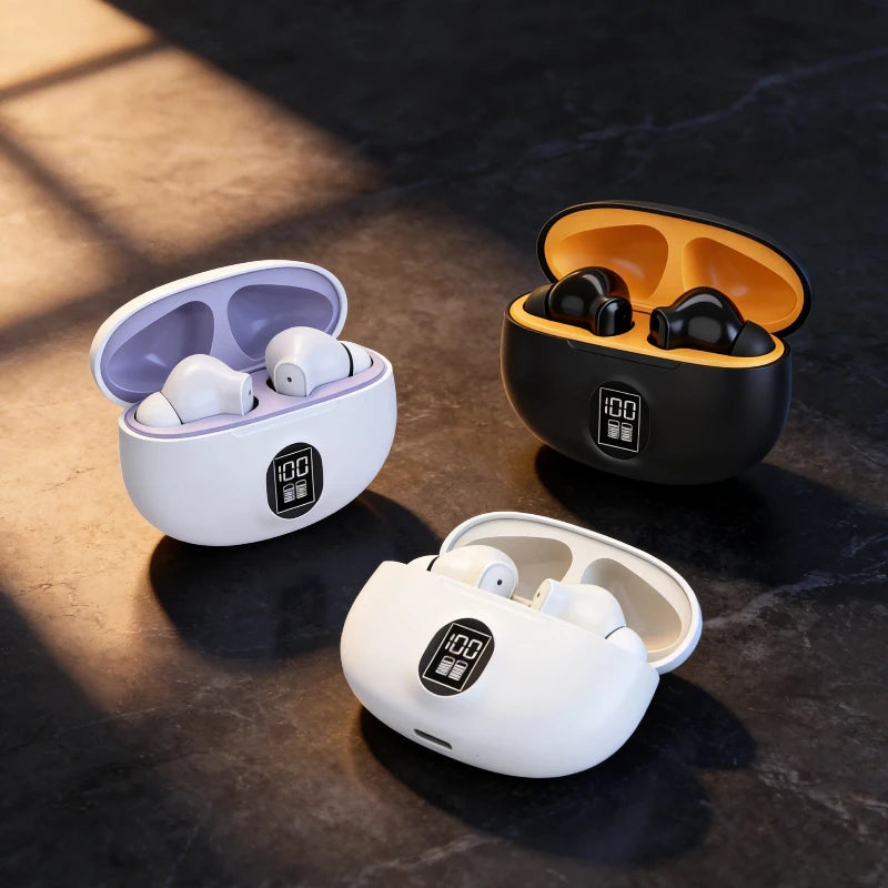 Original 895B TWS Wireless Headphones Game Bluetooth Headphones with Microphone Noise Reduction High Fidelity Bass Earphones